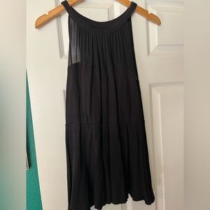 Torrid Black Mesh Top